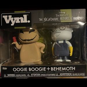 Funko - Vynl Nightmare Before Christmas Oogie Boogie & Behemoth 2-Pack